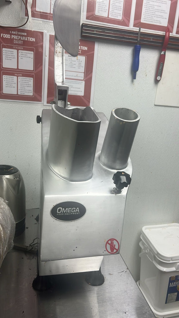 Used Omega HLC-300 Electric Vegetable Cutter(6 Months Old)