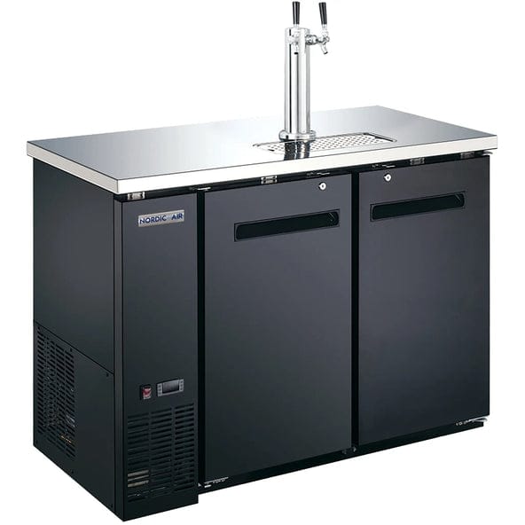 Nordic Air KGR-24-49 Double Door 49" Wide Keg Cooler/Beer Dispensing Refrigerator