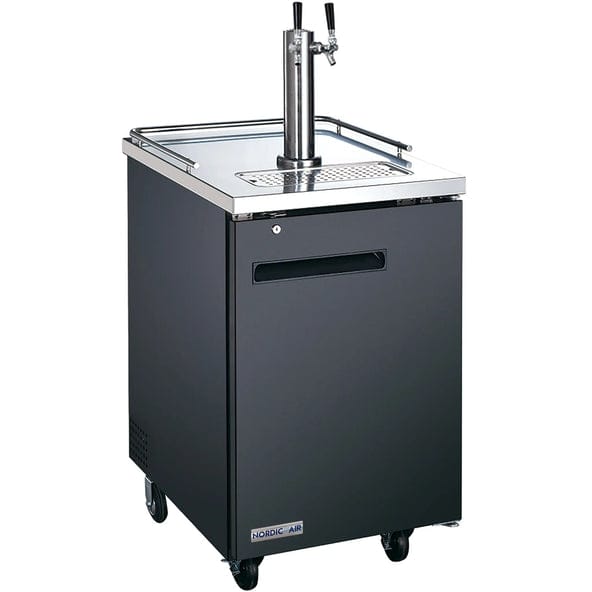 Nordic Air KGR-30-24 Single Door 24" Wide Keg Cooler/Beer Dispensing Refrigerator
