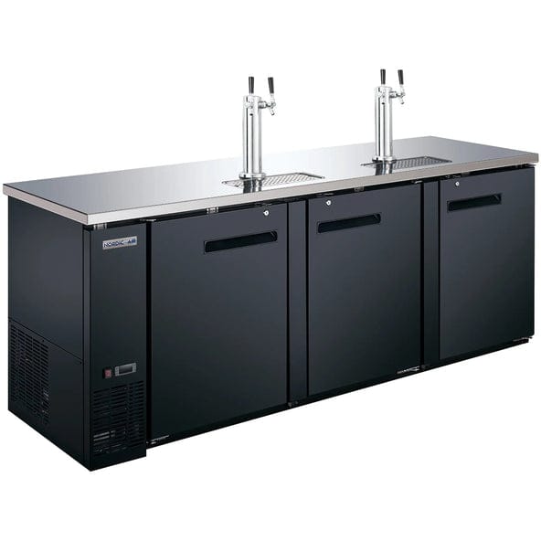 Nordic Air KGR-28-90 Triple Door 90" Wide Keg Cooler/Beer Dispensing Refrigerator
