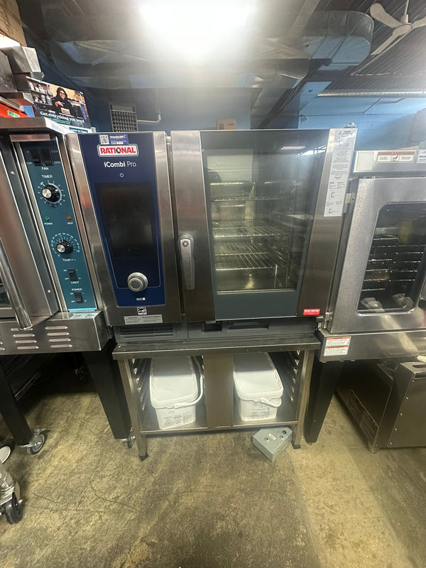 2023 Rational iCombi Pro 6-Half Size Pan Electric Combi Oven With Original Stand