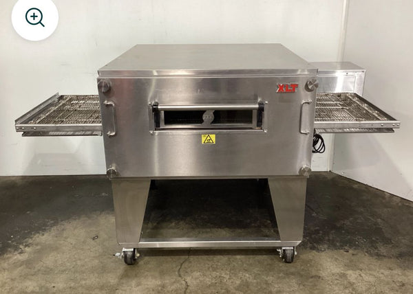 2023 XLT 2440 Series Compact Natural Gas Single Conveyor Pizza Oven - 24" Wide Conveyor