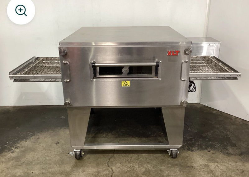 2023 XLT 2440 Series Compact Natural Gas Single Conveyor Pizza Oven - 24" Wide Conveyor