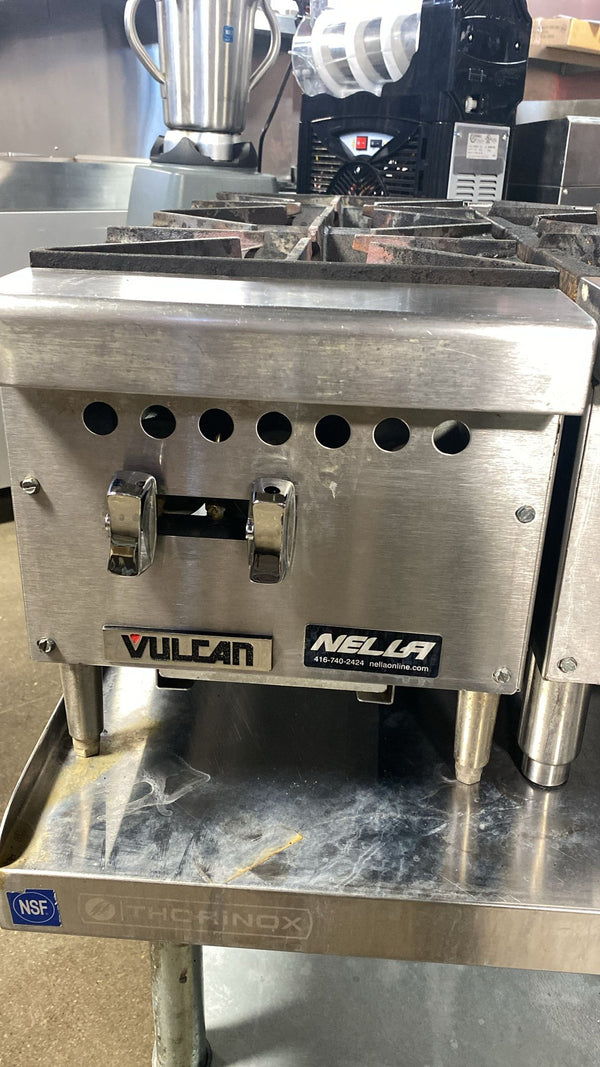 Used Vulcan Counter Top Double Burner Natural Gas Hot Plate