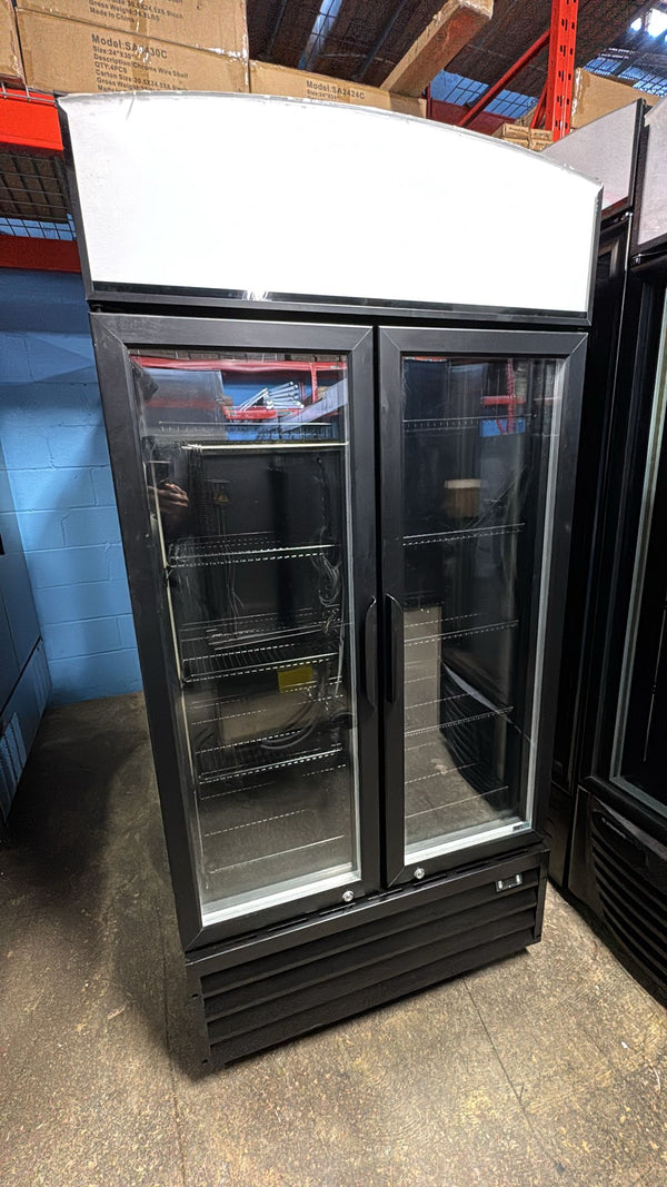 Used Minus Forty 43-UDGR 46" Wide Double Glass Door Refrigerator