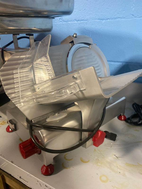 Used Omcan 220F 9" Manual Meat Slicer -0.25 HP