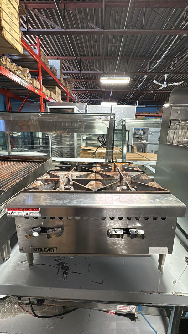 Used Vulcan VCRH24 Propane 4 Burner Stove Hot Plate