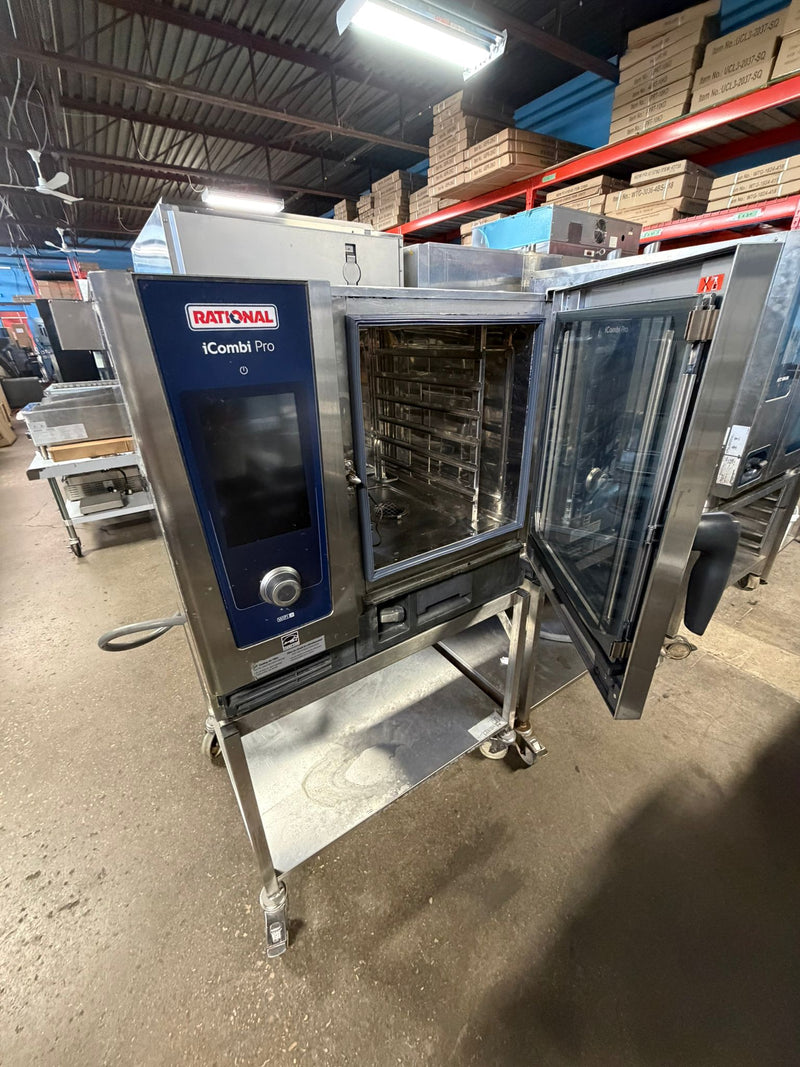 2023 Rational iCombi Pro 6 Half Size Pan Natural Gas Combi Oven