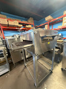 2025 XLT 2336 Natural Gas Single Stack Pizza Conveyor Oven - 23" Wide Conveyor, 36" Long Cooking Chamber
