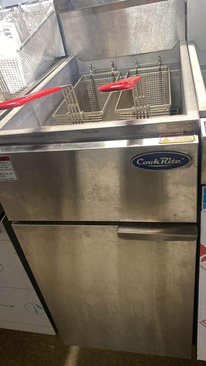 Used Atosa ATFS-40 Natural Gas 40Lbs Deep Fryer