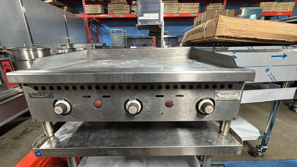 Used Vulcan VCRG36-T 36" Thermostatic Griddle With Table