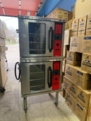 2023 Vulcan ECO2D x2 Double Stack Half Size Electric Convection Oven-- 5.5 kW