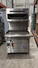 CPO U.S Range 36" Natural Gas Griddle Stove Top Range With Salamander Grill