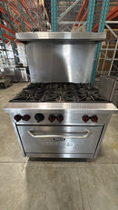 CPO Vulcan 36" Natural Gas 6 Burner Stove Top Range(Like Brand New)