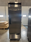 CPO Atosa MBF8505GR Bottom Mount 27" Single Solid Door Stainless Steel Refrigerator