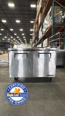 CPO True TUC-48F-HC Double Door 48" Under Counter Freezer