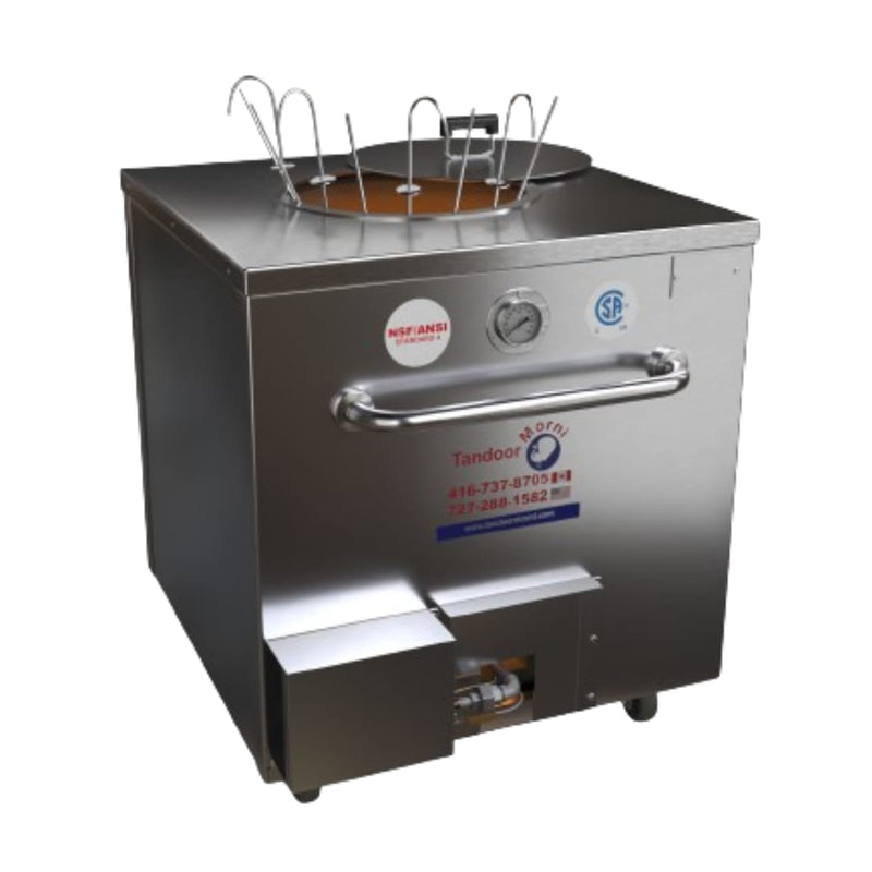 Morni T02 Natural Gas/Propane 32″ x 32″ Tandoori Oven- 100,000 BTUs