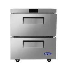 Atosa MGF8420GR 27″ Single Door Two-Drawer Undercounter Freezer Work Table