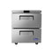 Atosa MGF8420GR 27″ Single Door Two-Drawer Undercounter Freezer Work Table