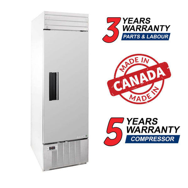 Habco SF24HCSX 23" Bottom Mount Single Solid Door Reach-In Freezer