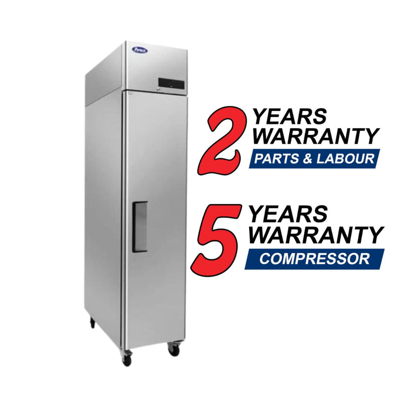 Atosa MBF15RSGR 17" Top Mount Solid Right Door Reach-In Refrigerator