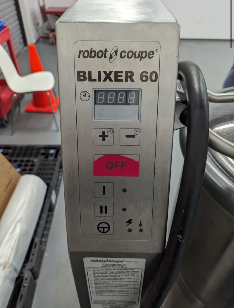 Used Robot Coupe BLIXER 60 Bowl Food Processor - 63.4 Qt Capacity (Mint Condition)