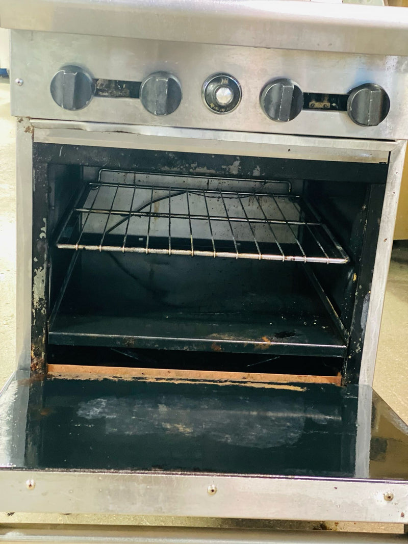 Used American Range AR-4 24" Natural Gas 4 Burner Stove Top Range