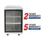 Atosa MBB23GGR 23″ Single Glass Door Stainless Steel Back Bar Cooler