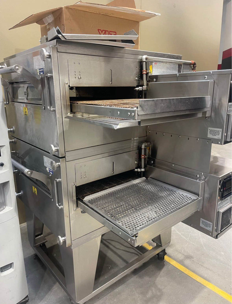 Used XLT 1832-2G Compact Natural Gas Double Conveyor Oven - 18" Wide Conveyor(Manufactured in 2018)