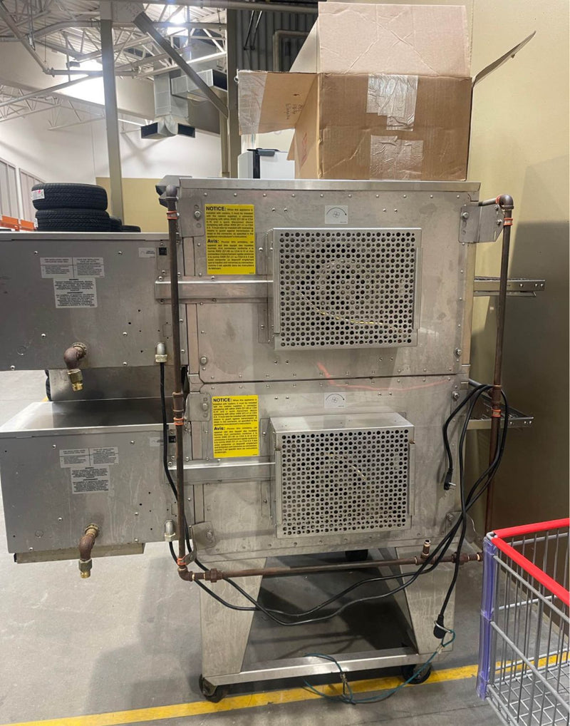 Used XLT 1832-2G Compact Natural Gas Double Conveyor Oven - 18" Wide Conveyor(Manufactured in 2018)