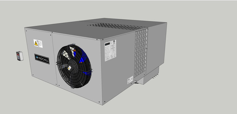 Walk in Freezer Self Contained (Drop In,Pre-Charged) Roof Type Refrigeration System