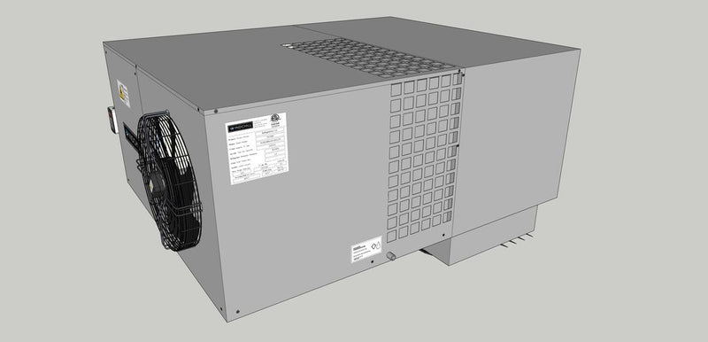 Walk in Freezer Self Contained (Drop In,Pre-Charged) Roof Type Refrigeration System
