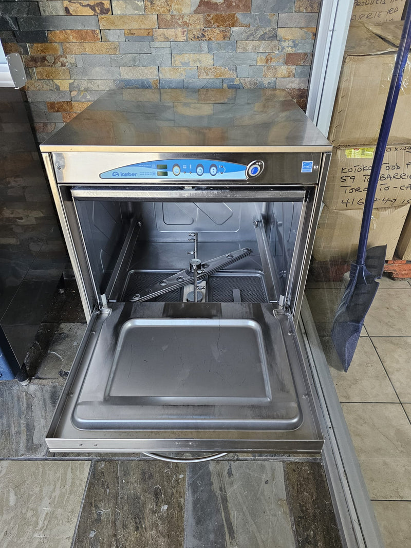 Used Lamber F92EKDPS High Temperature Undercounter Dishwasher- Delivery and Installation Included