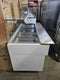 Used IGLOO ESCD67 72" Mega Top Refrigerated Salad Prep Table With Curved Glass Sneeze Guard