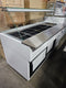 Used IGLOO ESCD67 72" Mega Top Refrigerated Salad Prep Table With Curved Glass Sneeze Guard