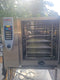 Used Rational SCC-102G 10 Full Size Pan Self Cooking Center Natural Gas Combi Oven With Stand
