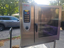 Used Rational SCC-102G 10 Full Size Pan Self Cooking Center Natural Gas Combi Oven With Stand