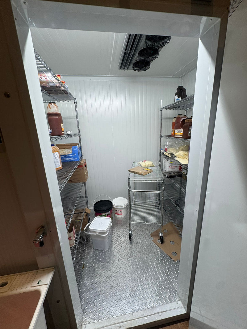 Walk In Freezer(6 x 8)-Less Than One Year Old, Free Delivery And Installation
