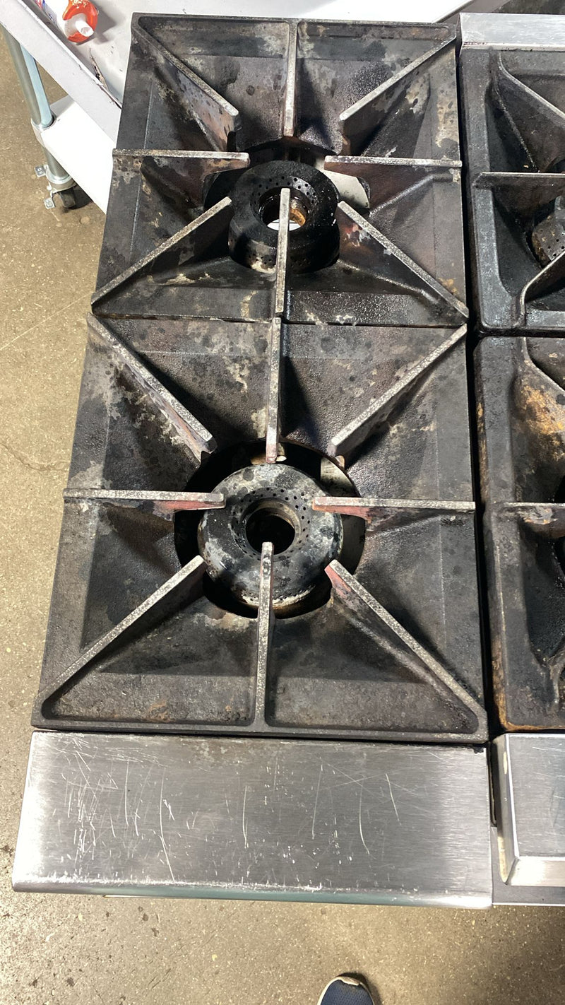 Used Vulcan Counter Top Double Burner Natural Gas Hot Plate