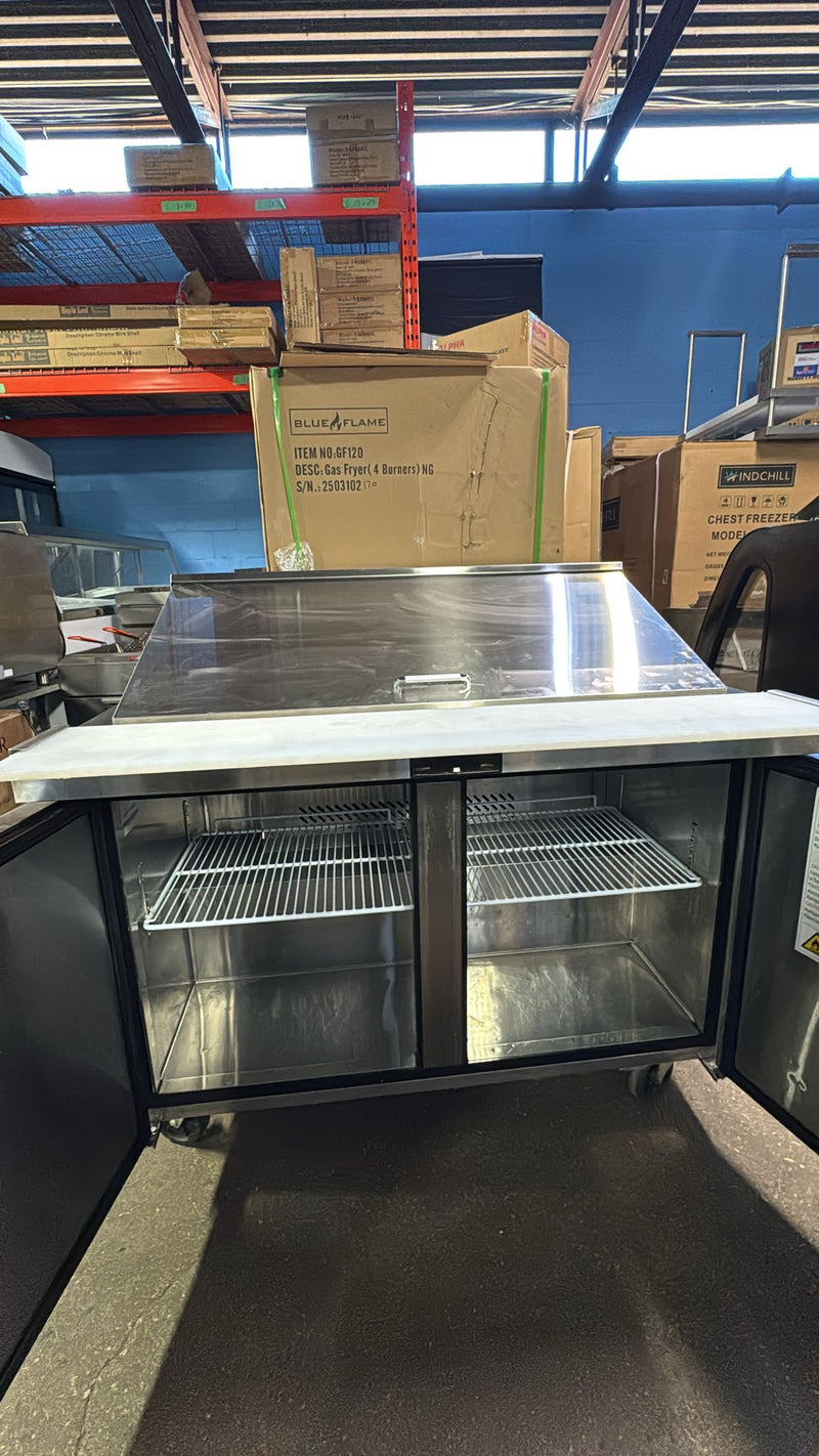 Used Atosa MSF8306 48" Mega Top Double Door Sandwich Prep Table