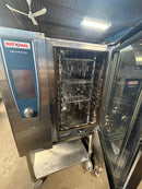 Used Rational iCombi Pro 10-Half Size Pan Electric Combi Oven With Original Stand- Manufactured in 2018