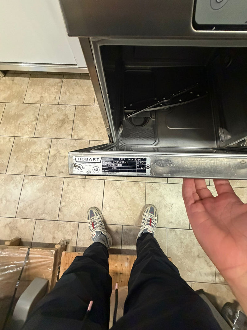 2022 Hobart LXEH-2 High-Temp Under Counter Dishwasher