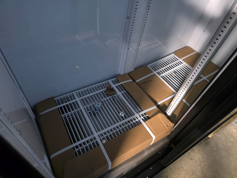 True GDM-41SL-HC-LD 47" Black Double Sliding Glass Door Refrigerator(Brand New Scratch And Dent)