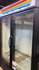 True GDM-41SL-HC-LD 47" Black Double Sliding Glass Door Refrigerator(Brand New Scratch And Dent)