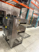Brand New Open Box 2024 XLT 1832 Natural Gas Double Stack Conveyor Pizza Oven-18" Wide Conveyor, 32" Long Cooking Chamber
