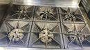 CPO Commercial Natural Gas 6 Burner Stove Top Range