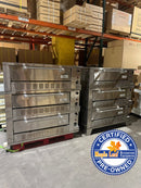 2024 Garland G2121-72 Natural Gas 55" Triple Deck Roast/Bake Oven- 120,000 BTU