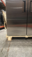 Brand New Scratch And Dent Atosa MBF8005GR 51" Top Mount Solid 2-Door Reach-In Refrigerator