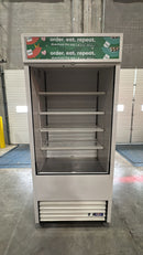 CPO True TAC-36-LD Grab And Go 36" Wide Refrigerated Multideck Open Merchandiser-1 Phase