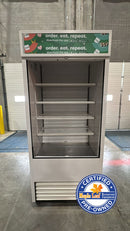 CPO True TAC-36-LD Grab And Go 36" Wide Refrigerated Multideck Open Merchandiser-1 Phase